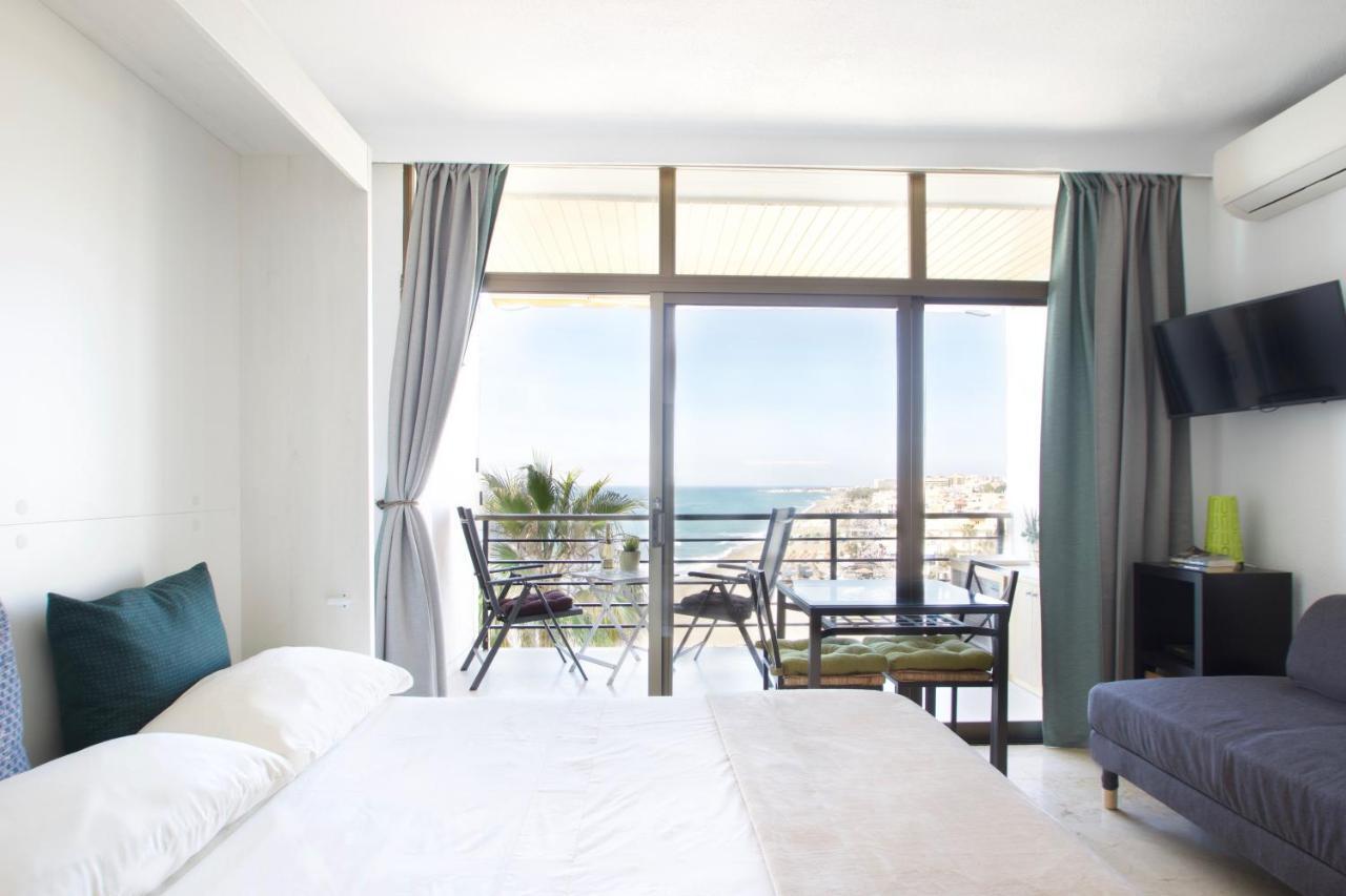 Sea Front Studio With Spacious Balcony Santa Clara Torremolinos Exterior foto